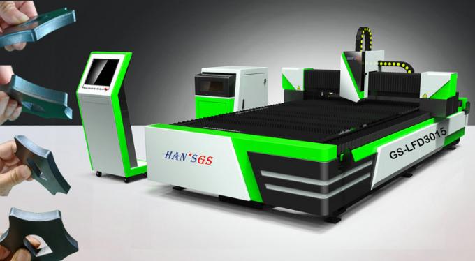 Koolstofstaal/Roestvrij staal de Snijmachine van de Metaallaser 380V/50Hz/60Hz