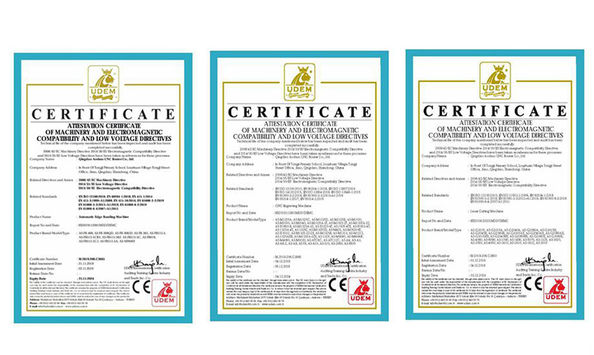 China Qingdao Aoshuo CNC Router Co., Ltd. Certificaten